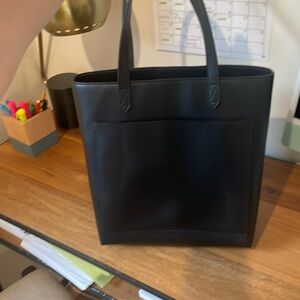 Madewell leather bag with front pocket